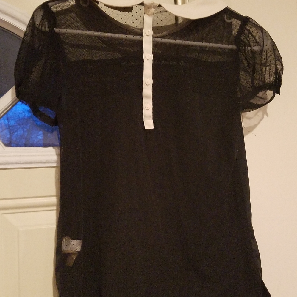 Shirt peter pan collar